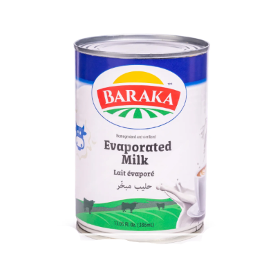 Baraka Evaporated Milk (13.5 oz) - Papaya Express