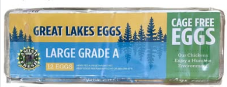 Great Lakes Large Eggs Cage Free (12 CT) - Papaya Express