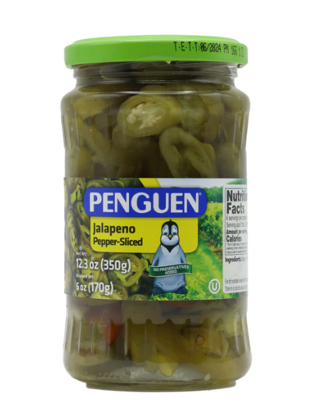 Penguen Jalapeno Peppers (12.3 oz) - Papaya Express