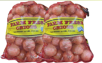 Fresh Farms Onion Bag (10 lb.) - Papaya Express