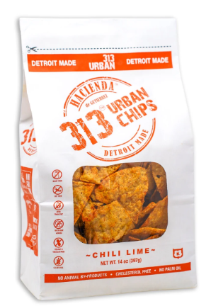 313 Urban Chips Chili Lime & Salted (14 oz)