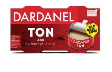 Dardanel Light Tuna In Sunflower Oil With Chili Flavor (140 G) - Papaya Express