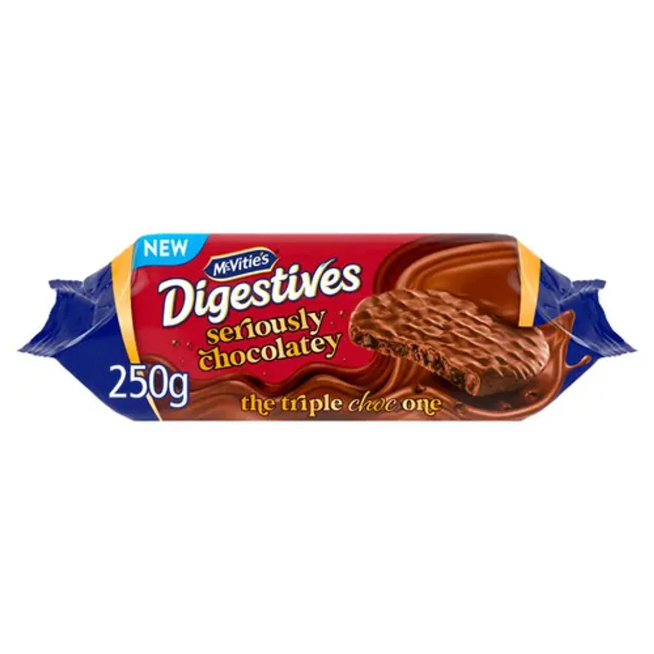 Mcvitie's Digestives Seriously Chocolate Cookies (250g) - Papaya Express