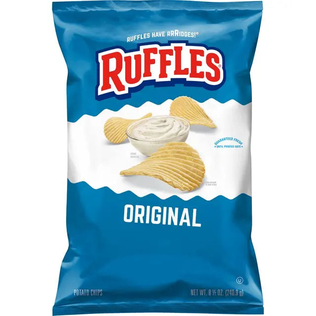 Ruffles Original Potato Chips (8.5 oz) - Papaya Express