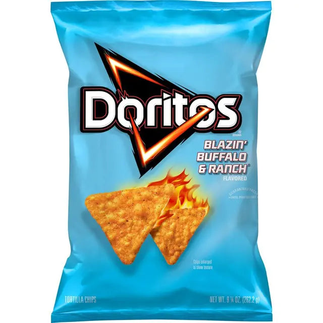 Doritos Blazin Buffalo & Ranch Flavor (9.25 oz) - Papaya Express