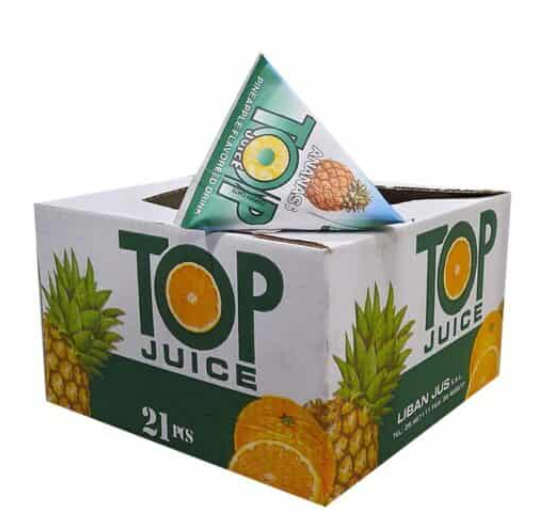 TOP JUICE PINEAPPLE (21CT) - Papaya Express