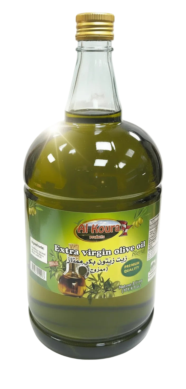 Al Koura Extra Virgin Olive Oil Blend (3 Liters) - Papaya Express