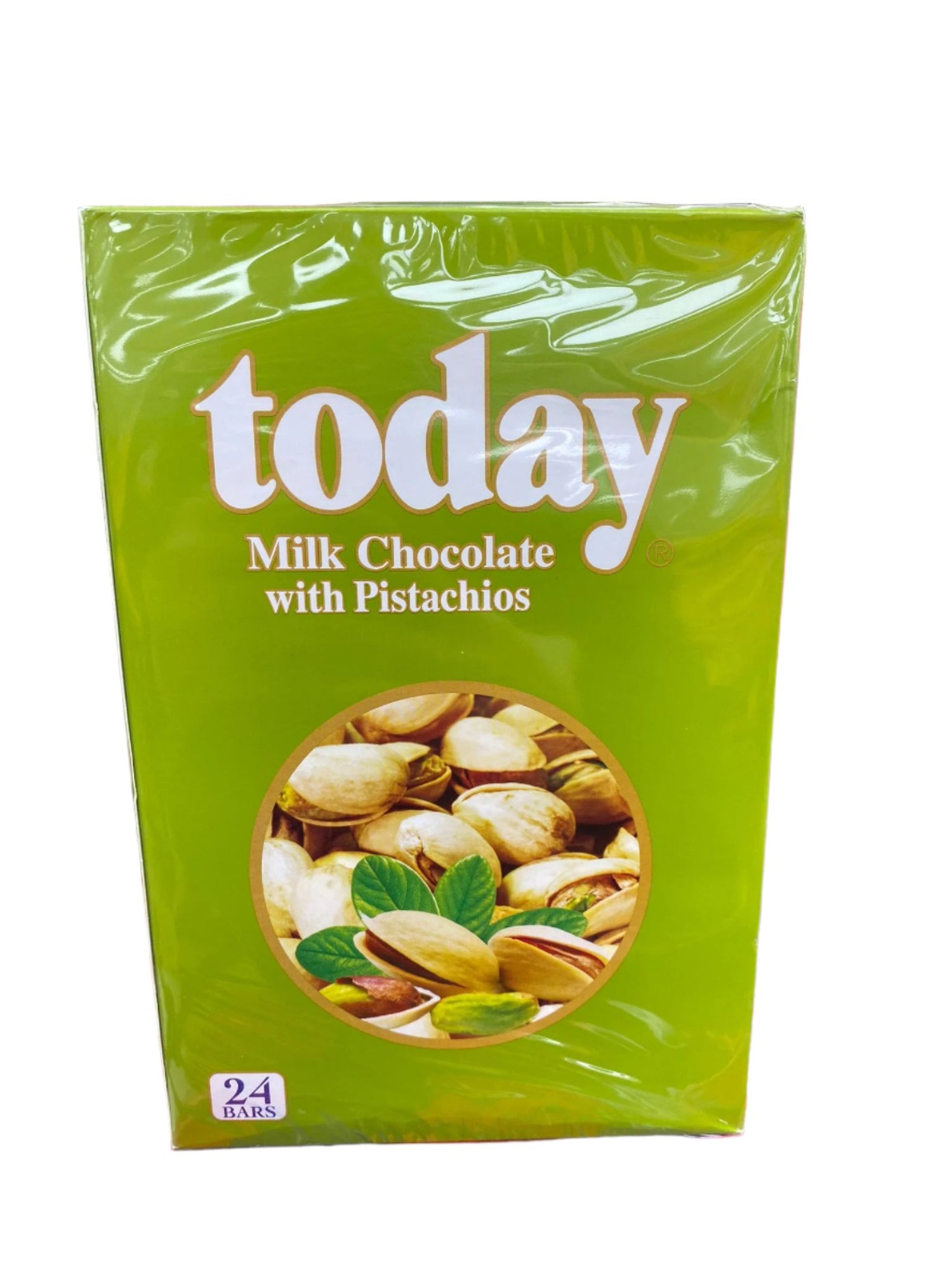 Today Milk Chocolate W/ Pistachio ( 24CT) - Papaya Express