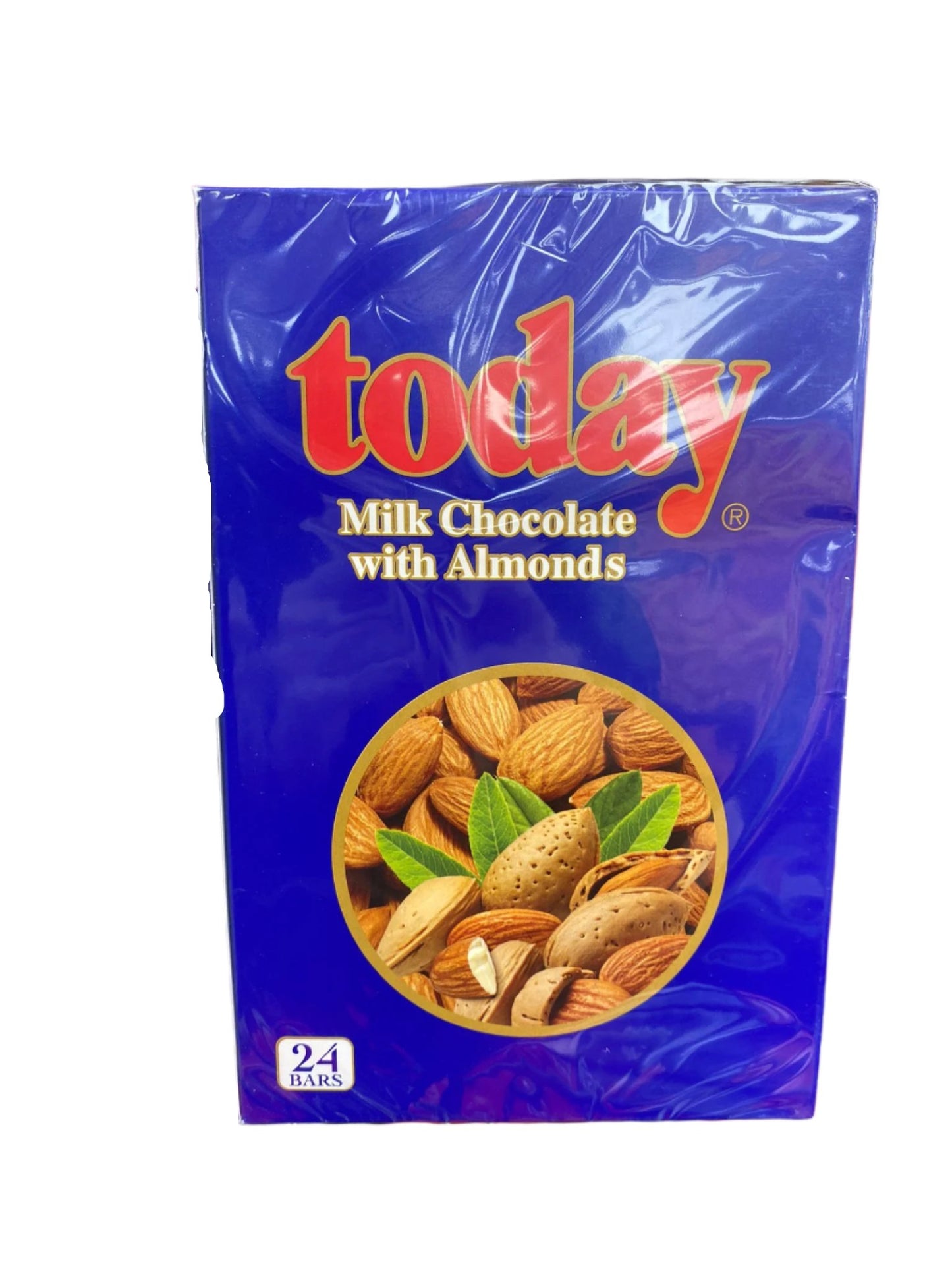 Today Milk Chocolate W/ Almonds (24ct) - Papaya Express