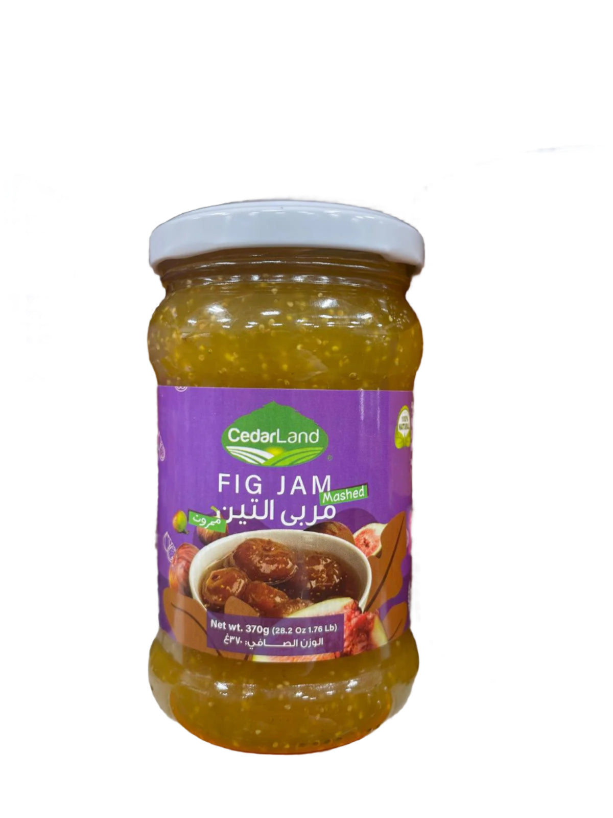 Cedarland Fig Jam Mashed (370g) - Papaya Express
