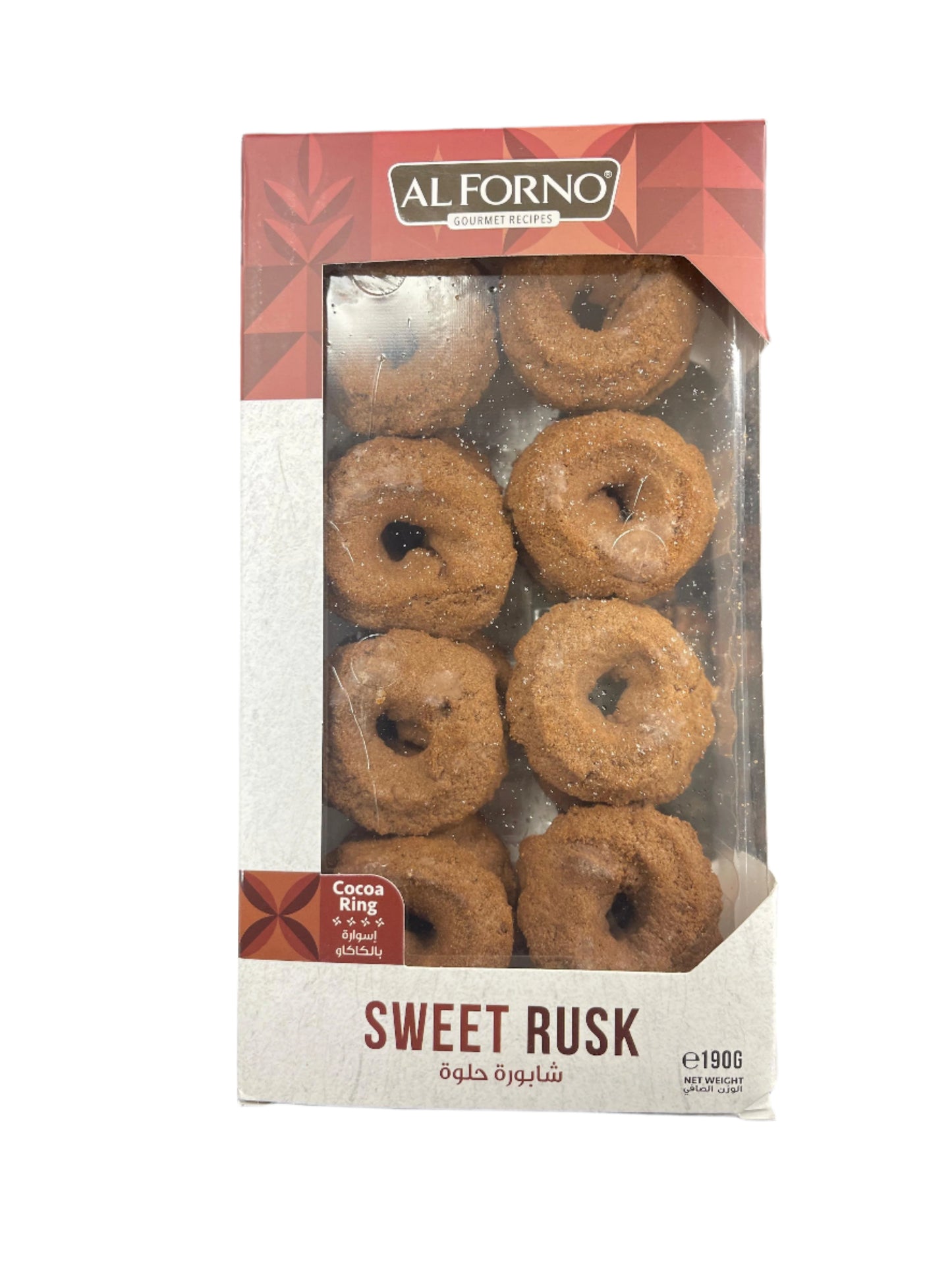 Al Forno Sweet Rusk Cocoa Ring (190G)