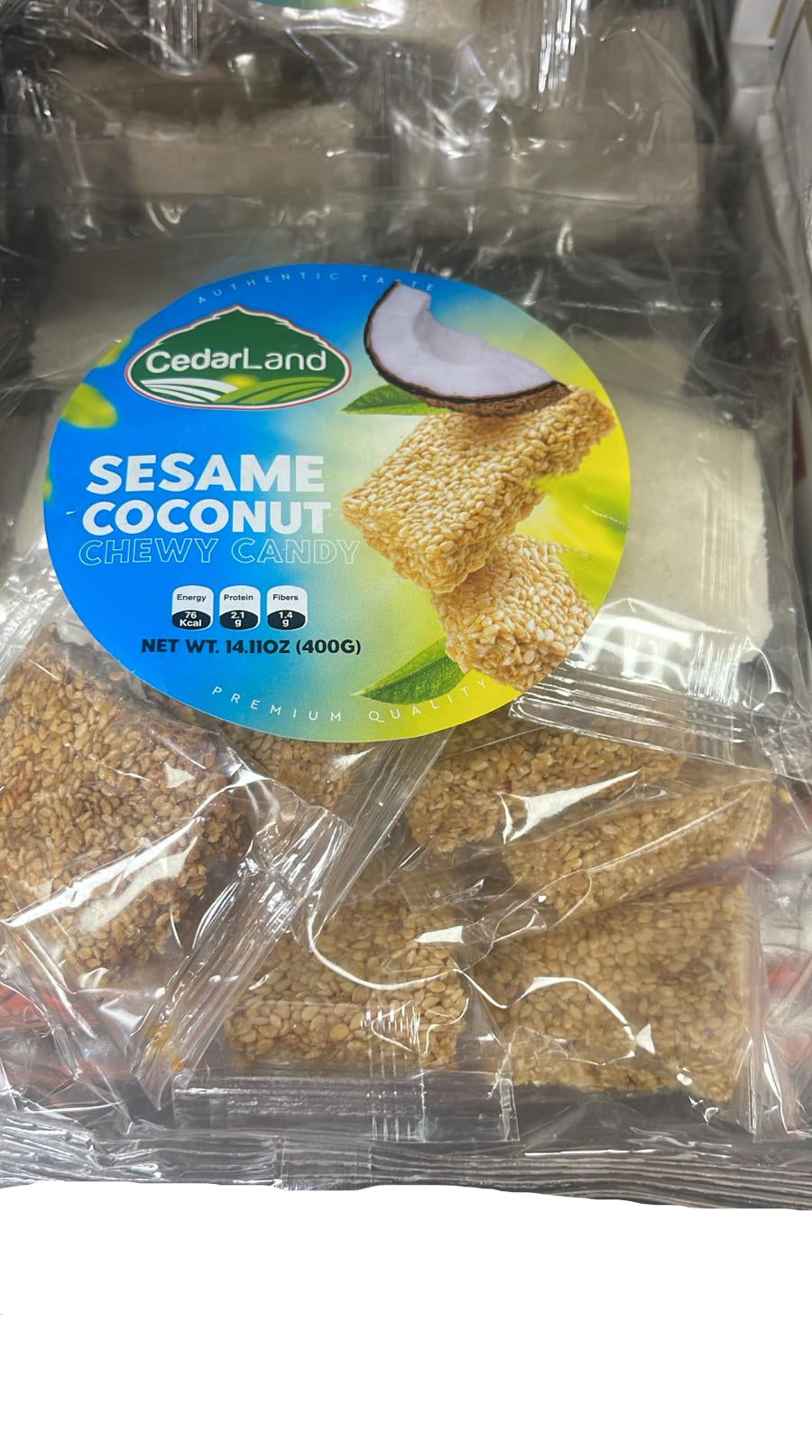 Cedarland Sesame Coconut Candy Bag (400g)