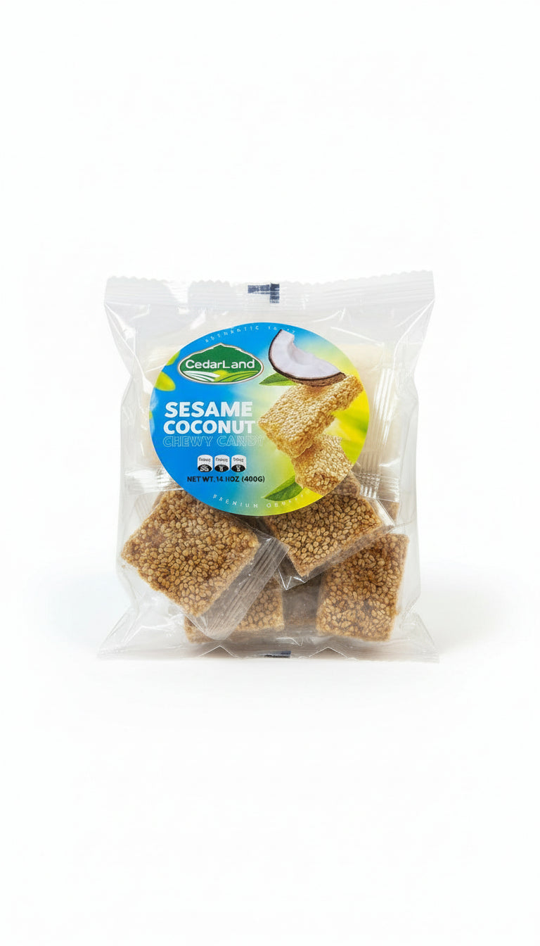 Cedarland Sesame Coconut Candy Bag (400g) - Papaya Express