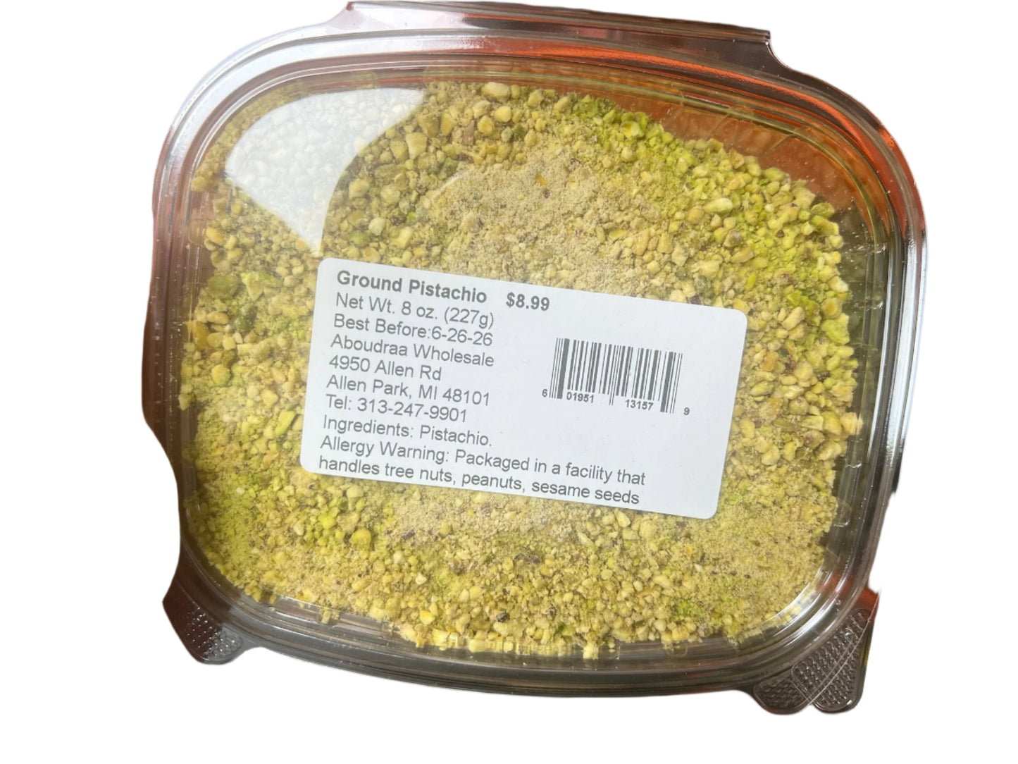 Ground Pistachio's Box (8 oz) - Papaya Express