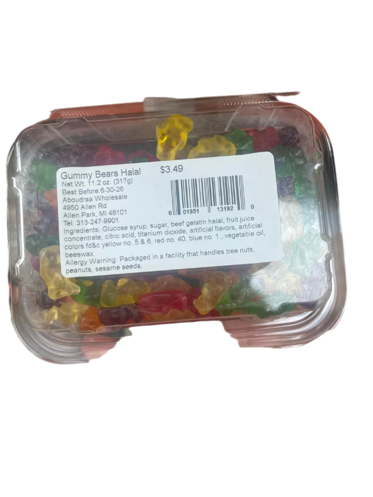 Gummy Bears Halal (11.2 oz) - Papaya Express