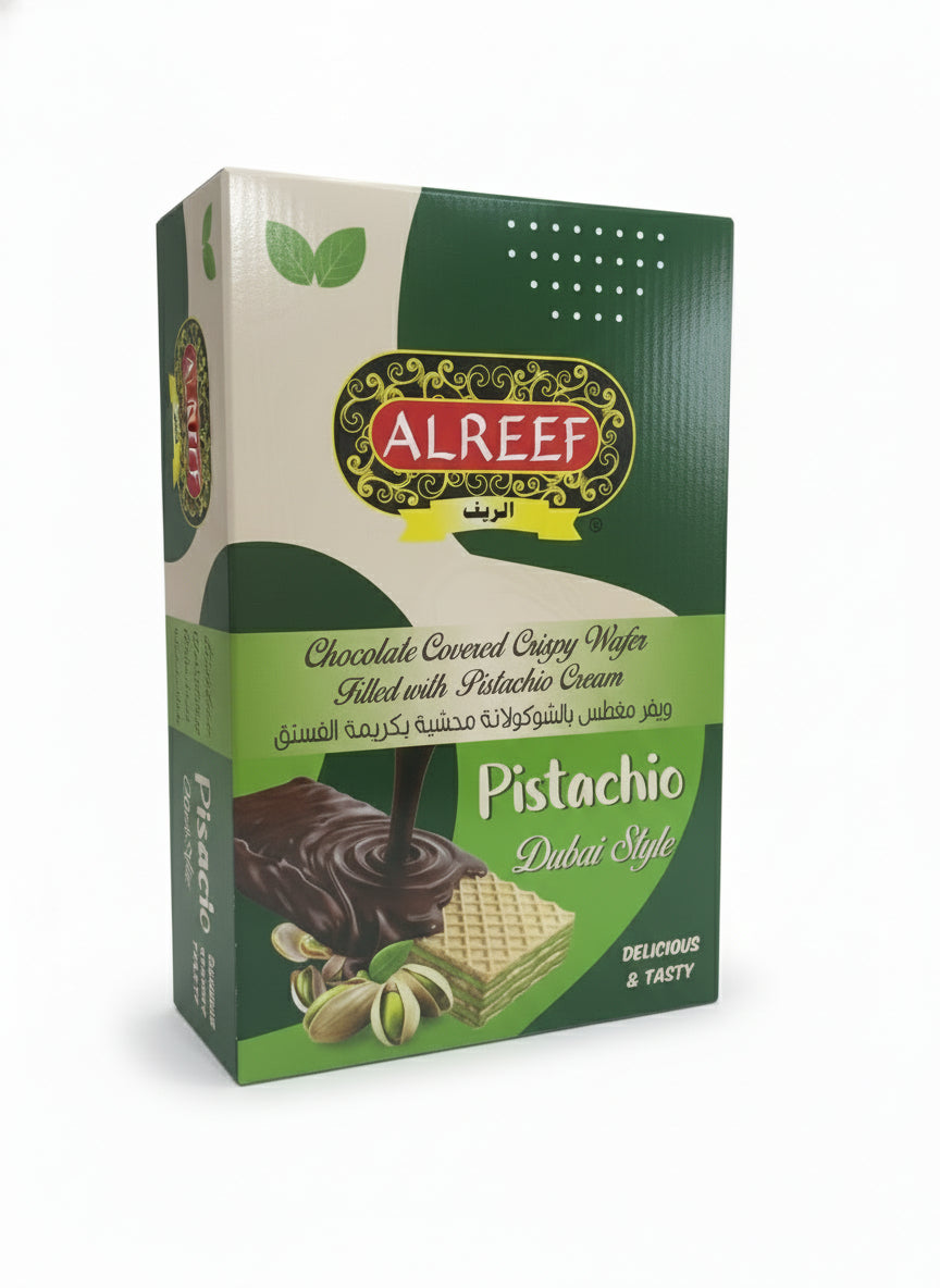 Al Reef Chocolate Dubai Style Wafers (30g*12 pcs) - Papaya Express