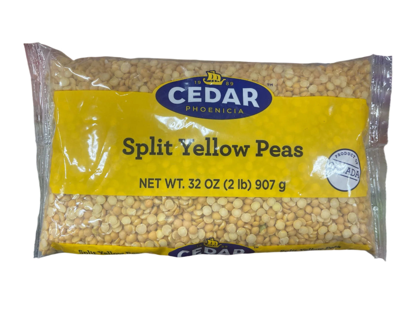 Cedar Split Yellow Peas (32 oz) - Papaya Express