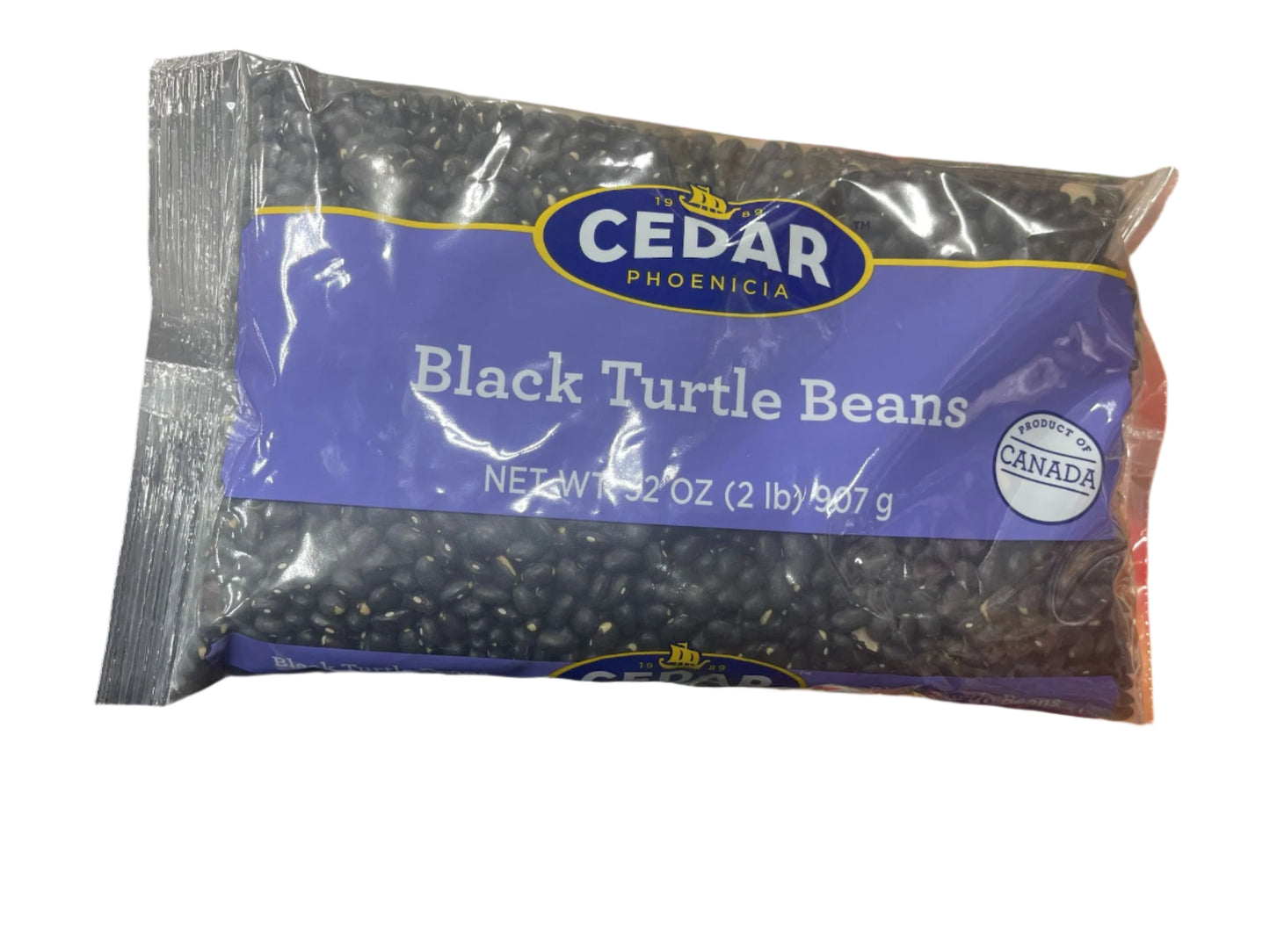 Cedar Black Turtle Beans (32 oz) - Papaya Express