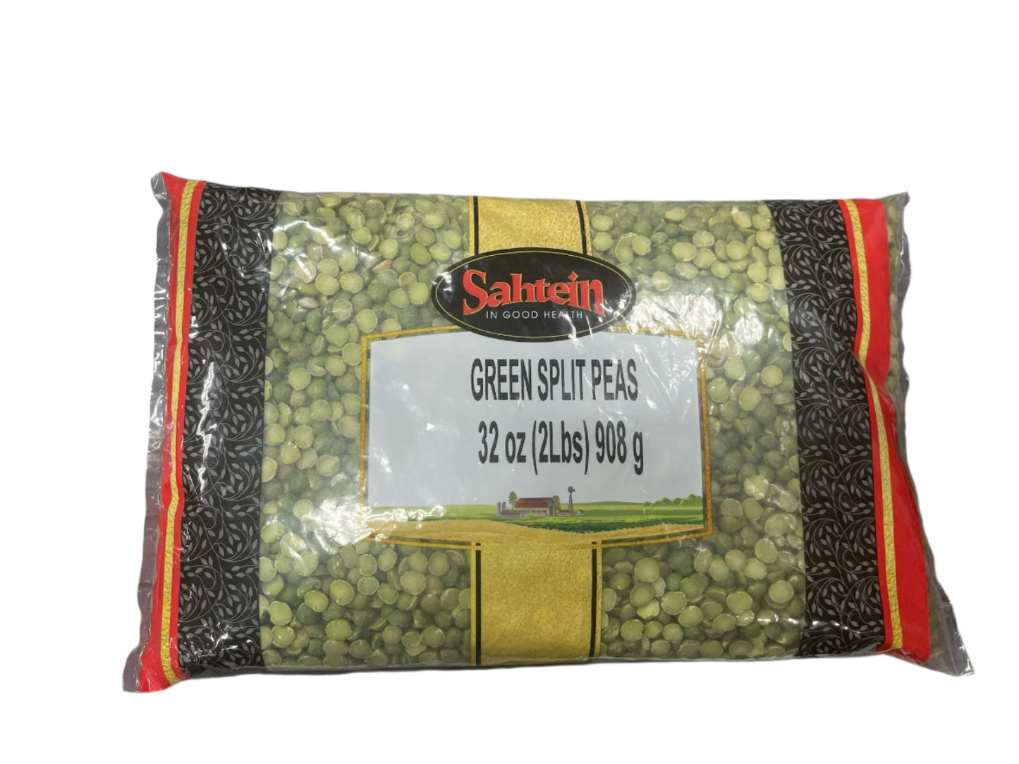 Sahtein Green Split Peas (32 oz) - Papaya Express