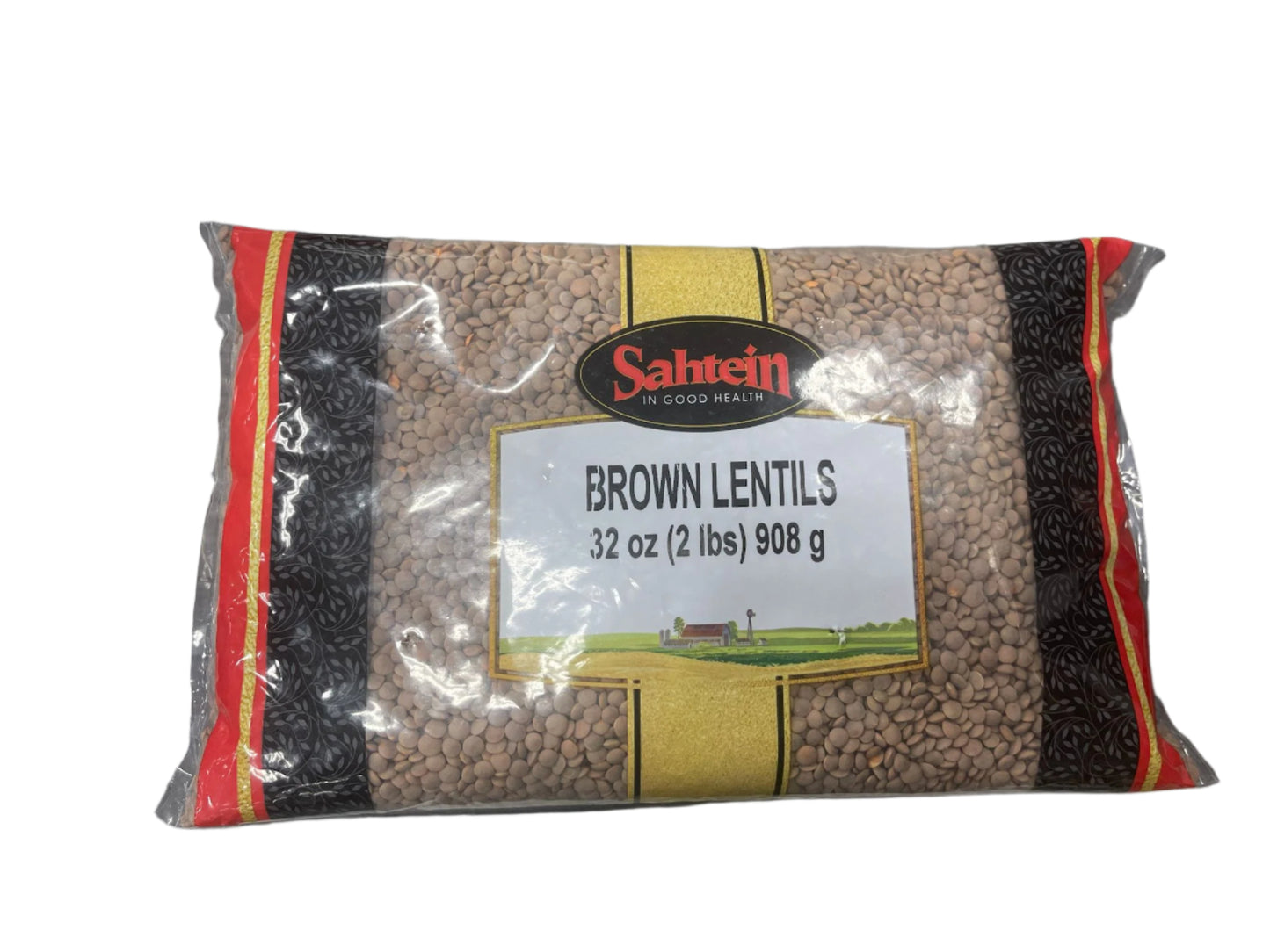 Sahtein Brown Lentils (32 oz) - Papaya Express