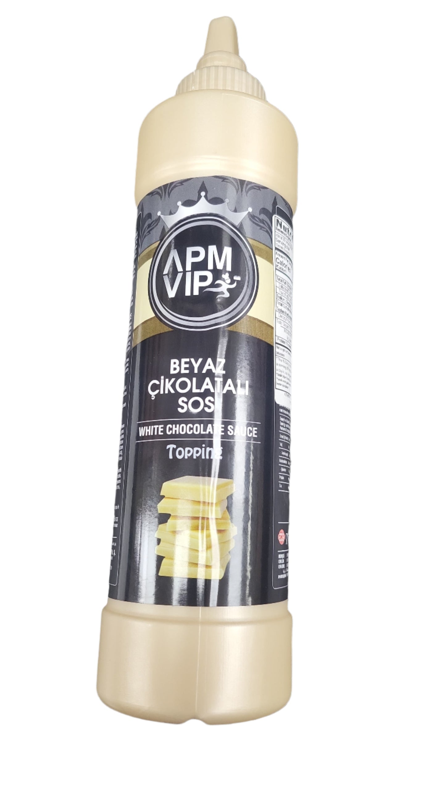 Apm Vip White Chocolate Sauce (1000g) - Papaya Express