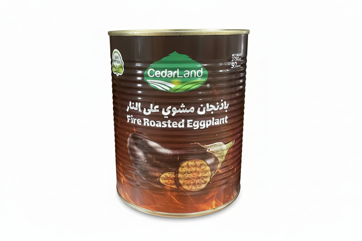 Cedarland Fire Roasted Eggplant (97 oz) - Papaya Express