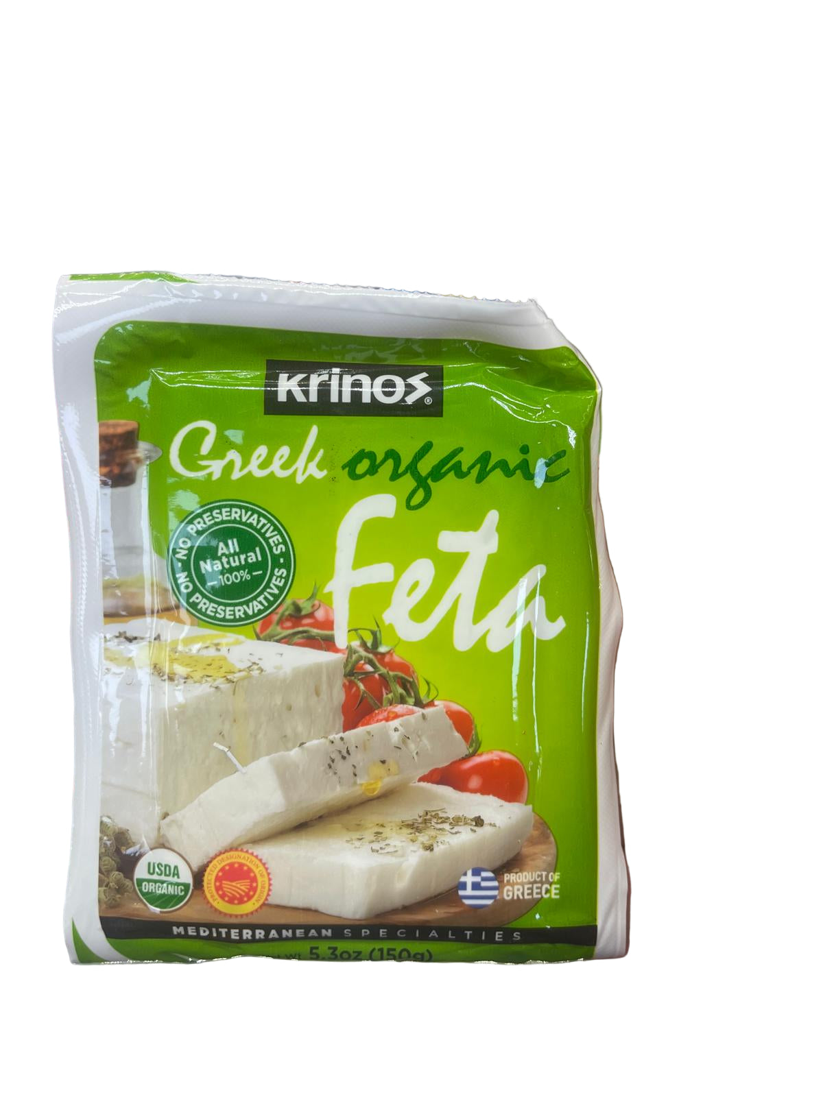 Krinos Greek Organic Feta (150g) - Papaya Express