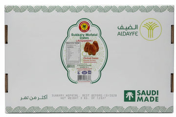 Al Dayfe Sukkary Mofatal Dates (3 Kg) - Papaya Express