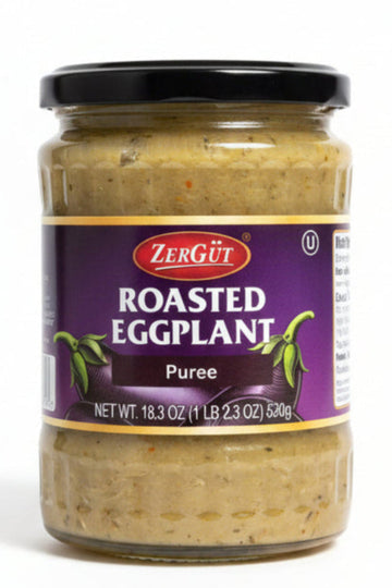 Zergut Roasted Eggplant Puree (18.3 oz) - Papaya Express