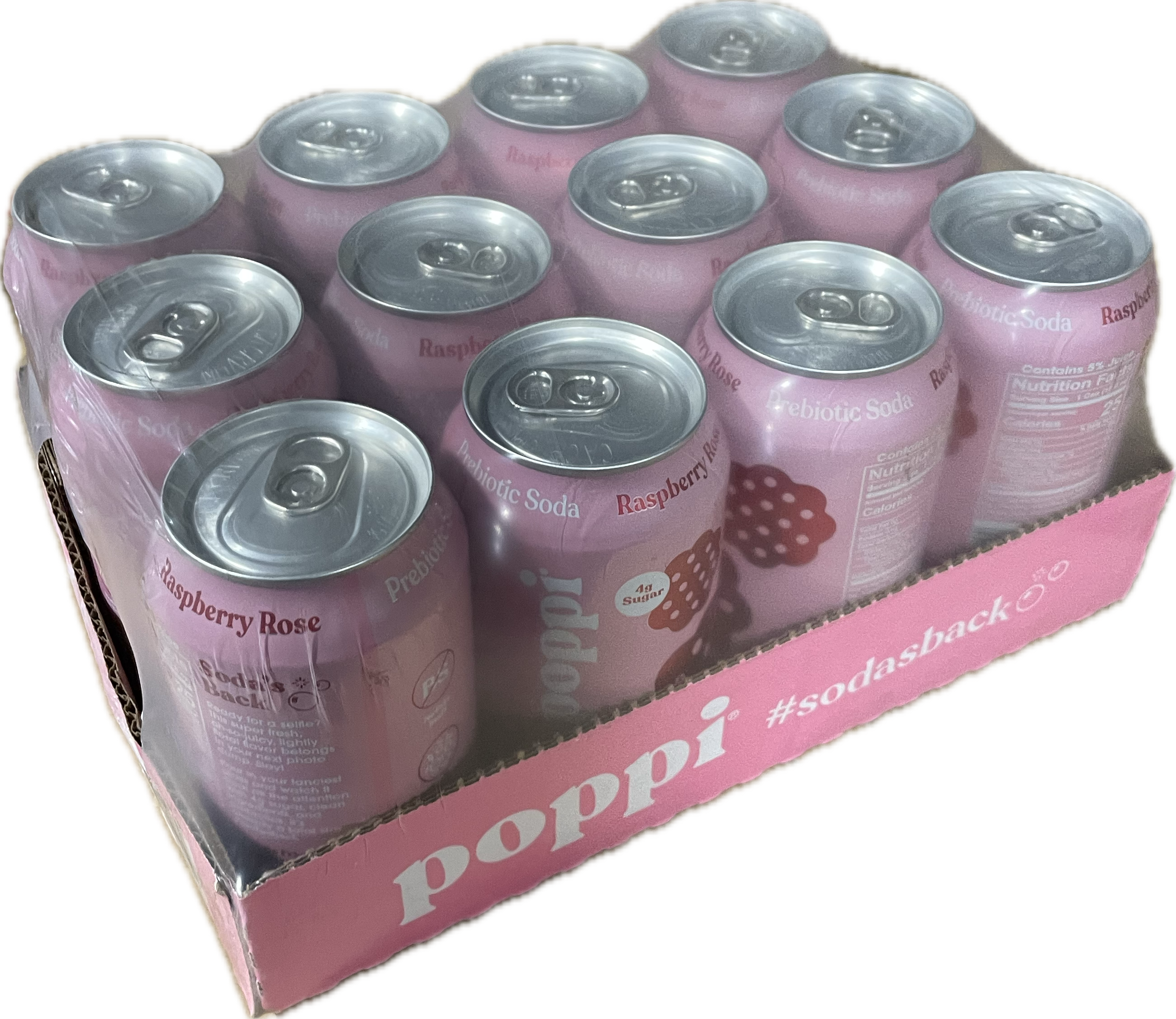 Poppi Rasberry Rose (12 ozx12 pk) – Papaya Express