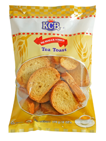 KCB TEA TOAST SUGAR FREE (170 G) - Papaya Express