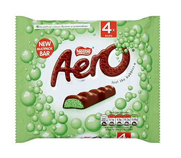 AERO BUBBLY PEPPERMINT BAR (4 PK) - Papaya Express