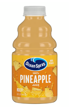 OCEAN SPRAY PINEAPPLE 100% JUICE (32OZ) - Papaya Express