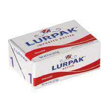 Lurpack Butter Unsalted (8 oz) - Papaya Express