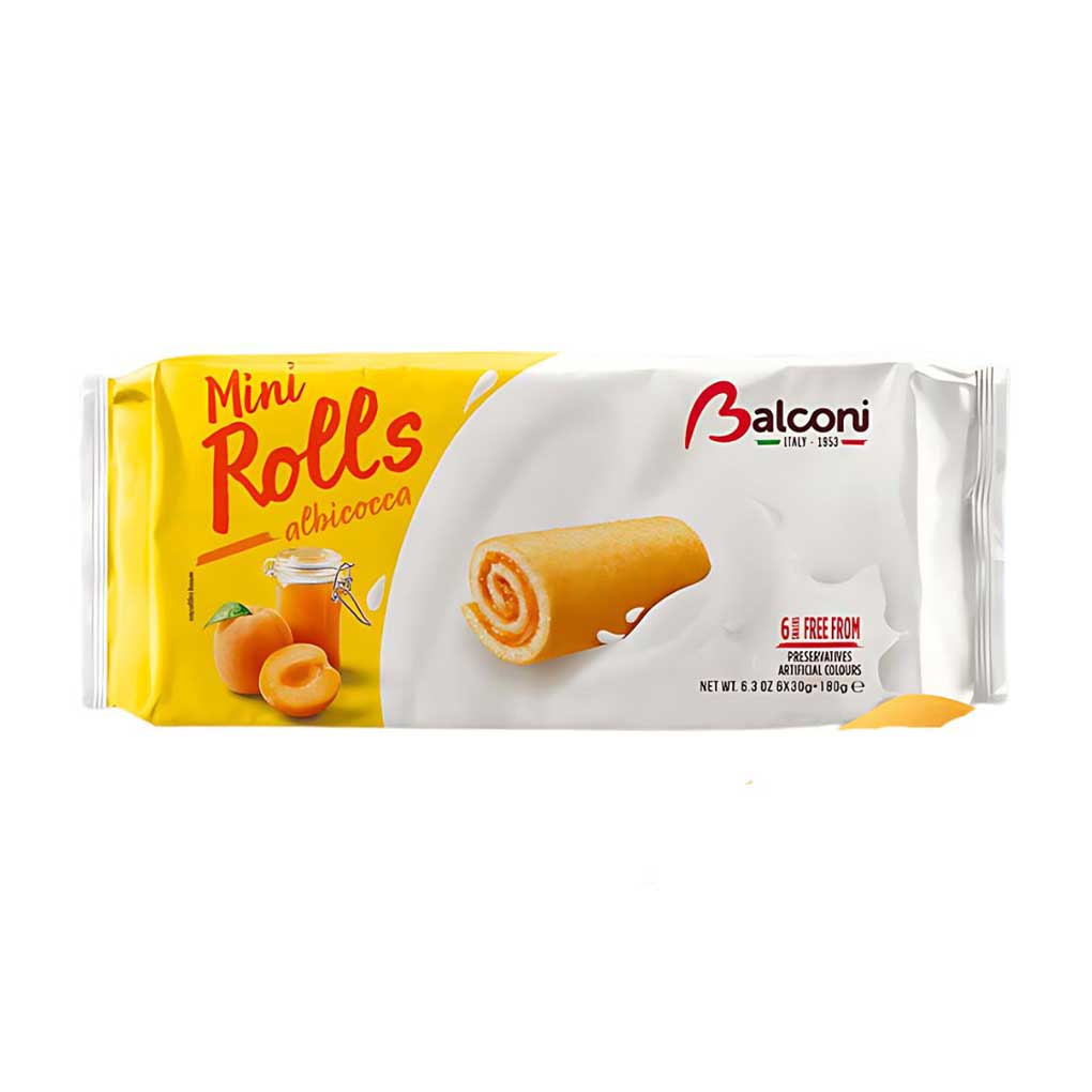 Balconi Apricot Mini Rolls (280g) - Papaya Express