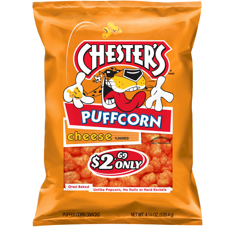 Chester's Cheese Flavored Puffcorn (4-1/4 oz) - Papaya Express