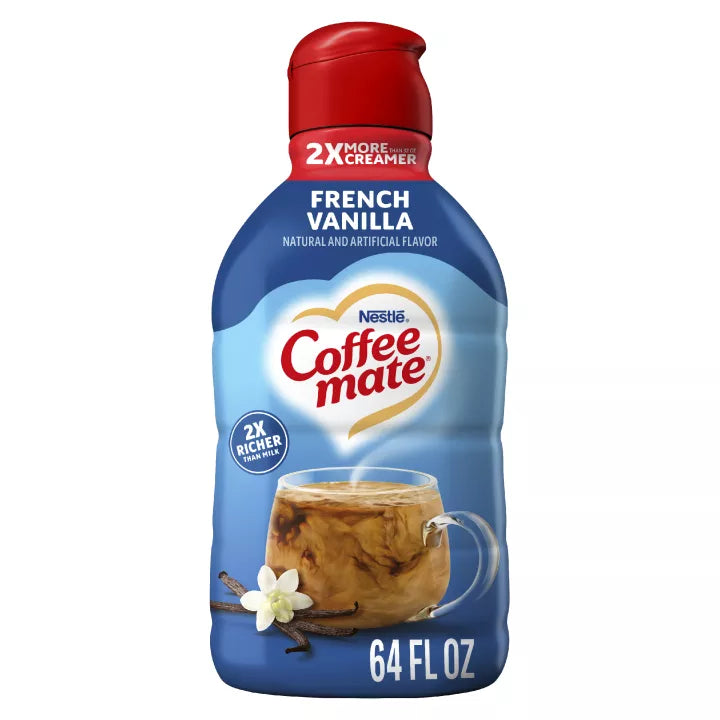 Nestle Coffee Mate Creamer French Vanilla (64oz) - Papaya Express