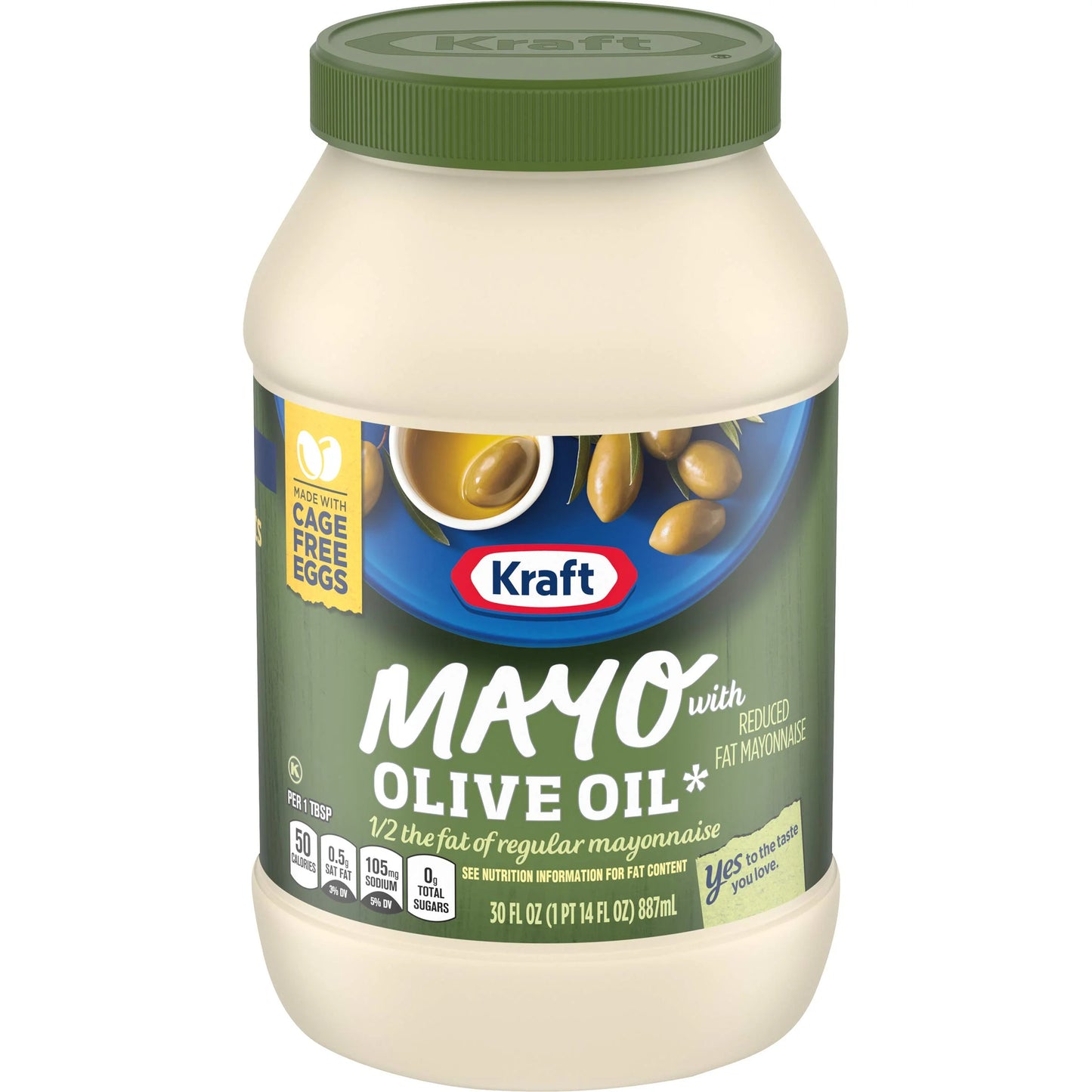 Kraft Real Mayo W/ olive Oil (30 oz)
