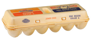 DAIRY FRESH CAGE FREE JUMBO EGGS (12 CT) - Papaya Express