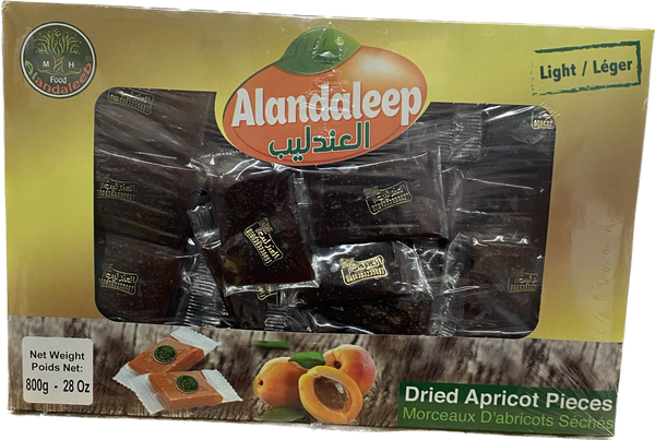 Alandaleep Dried Apricot Pieces Light (800g) - Papaya Express