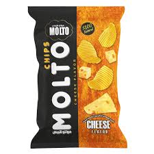 Molto Cheese Flavored Chips (70 g) - Papaya Express