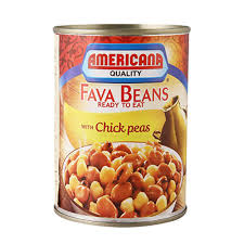 Americana Fava Beans W/Chickpeas (400g) - Papaya Express