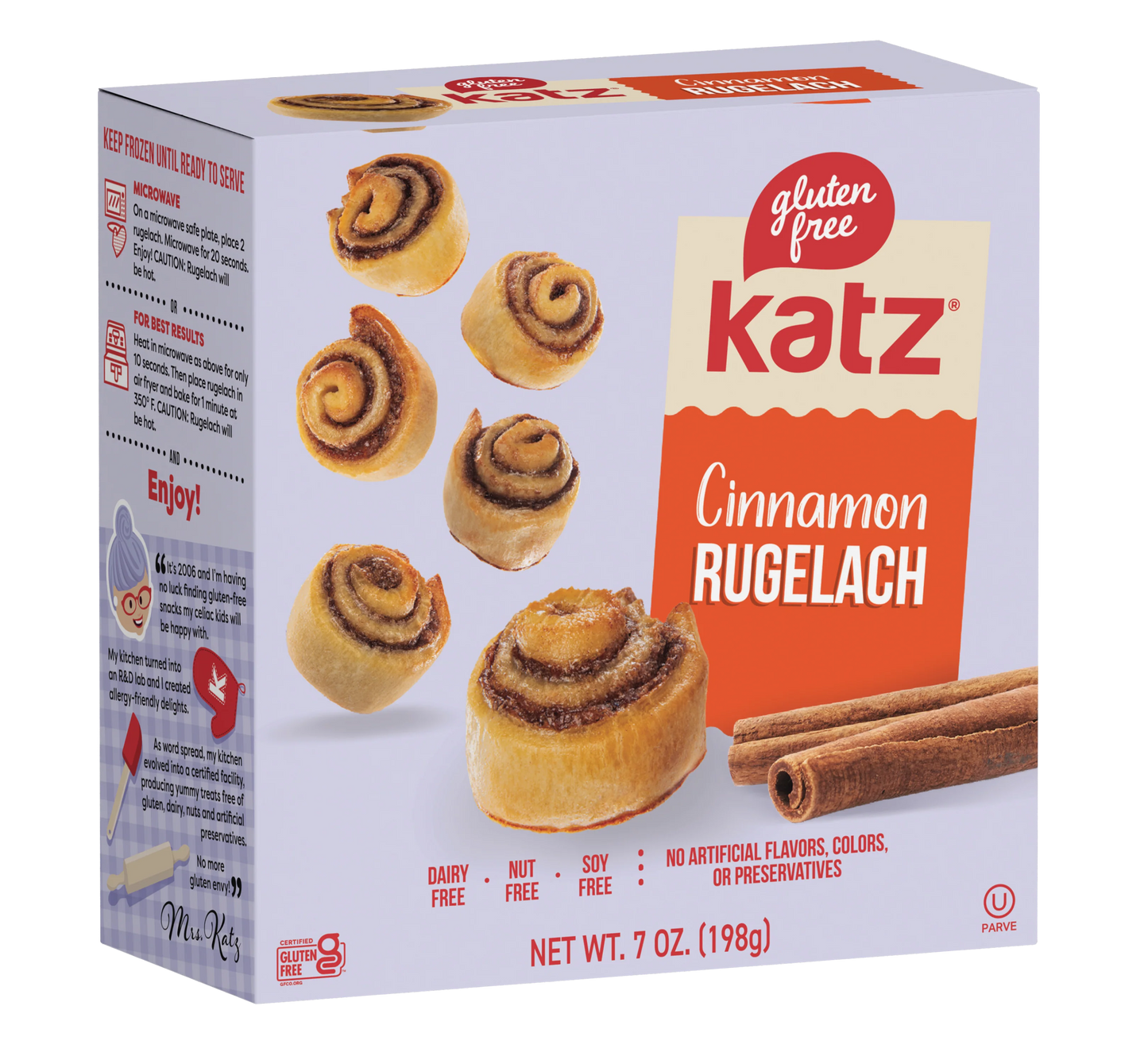Katz Cinnamon Rugelach (7oz)