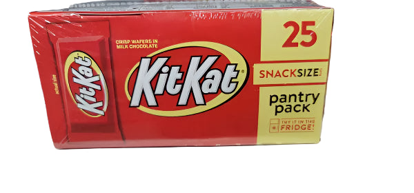 KitKat Pantry Pack Milk Chocolate Snack Size Candy Bars (12.25 oz) - Papaya Express