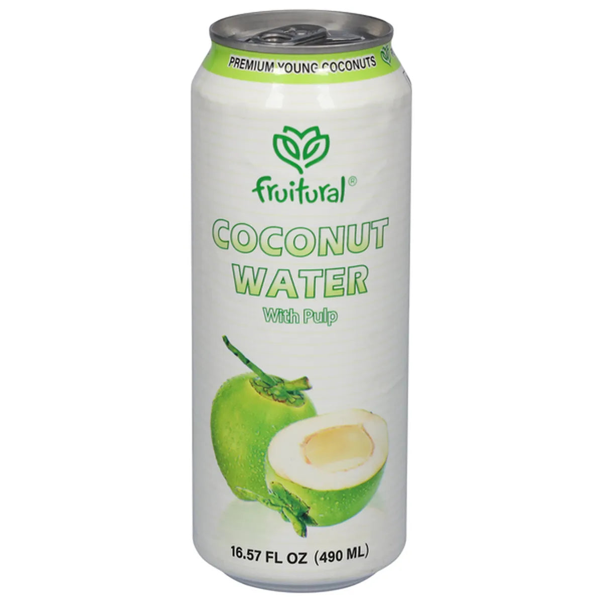 Fruitural Coconut Water W/ Pulp (16.57 oz) - Papaya Express