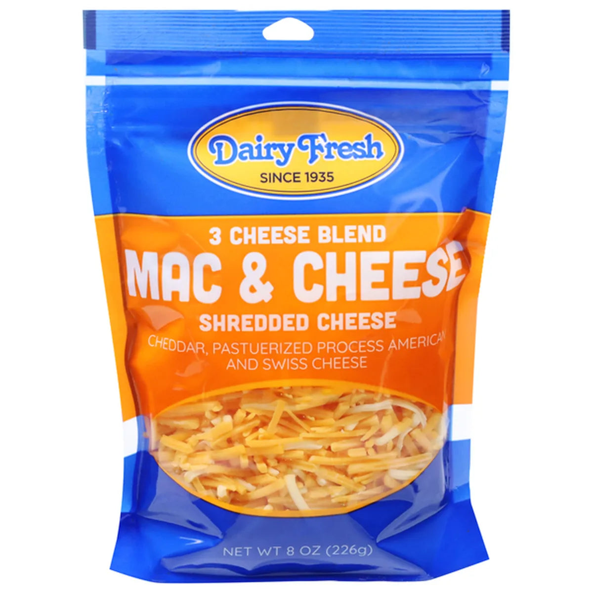 Dairy Fresh Mac & Cheese Shredded Cheese (8oz) - Papaya Express