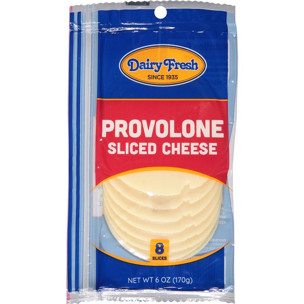 D.F Provolone Cheese Slices (8ct) - Papaya Express