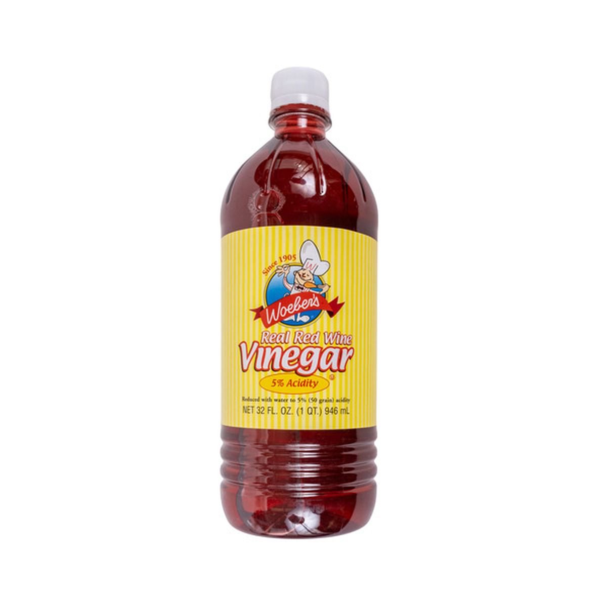 Woeber red wine vinegar (32 oz)