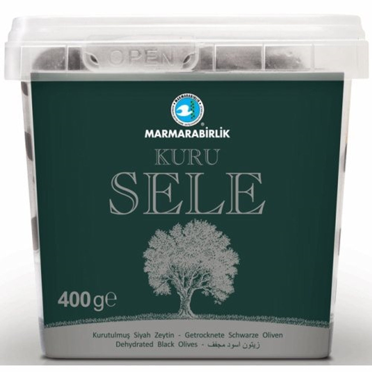 Marmarabirlik Dried Natural Black Olives - Papaya Express