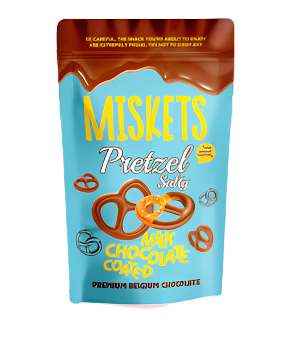 Miskets Milk Chocolate Covered Pretzel (80g) - Papaya Express